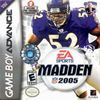 Madden NFL 2005 Box Art Front